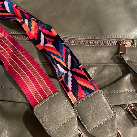 Green backpack - Picture 3 of 5